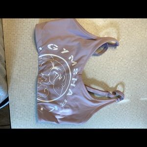 Gymshark washed lavender legacy bra